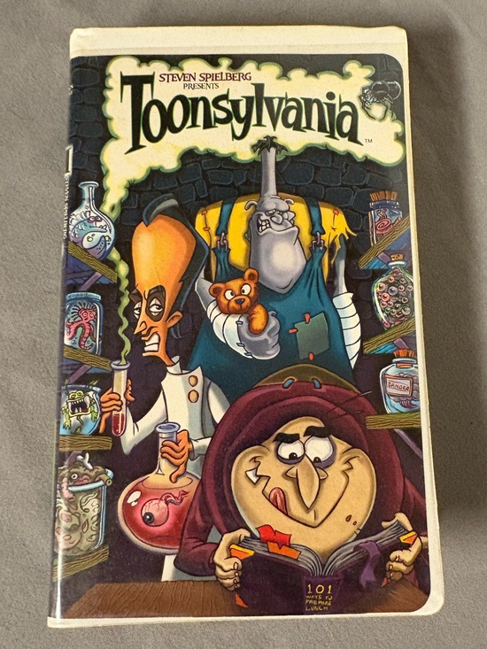 Other - Toonsylvania by Steven Spielberg VHS Tape - Colorful Cartoon Cover